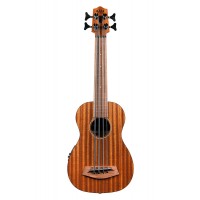 Photo KALA U.BASS RUMBLER MAHOGANY FRETLESS W/EQ