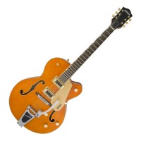 Photo GRETSCH GUITARS G5420TG-59 FSR ELECTROMATIC HOLLOW BODY VINTAGE ORANGE