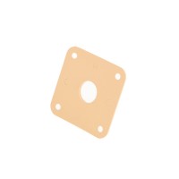 Photo GIBSON PRPJ-030 PLASTIC JACK PLATE CRÈME