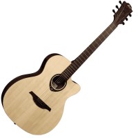 Photo LAG T270ASCE AUDITORIUM SLIM CUTAWAY ELECTRO