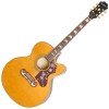 Photo EPIPHONE J-200 EC STUDIO VINTAGE NATURAL