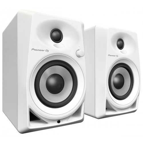 PIONEER DJ DM-40-W WHITE (LA PAIRE)