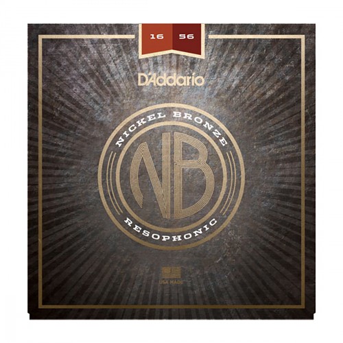 D'ADDARIO NB1656 NICKEL BRONZE RESOPHONIC 16-56