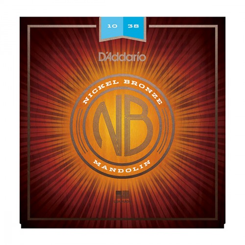 D'ADDARIO NBM1038 NICKEL BRONZE MANDOLINE LIGHT 10-38