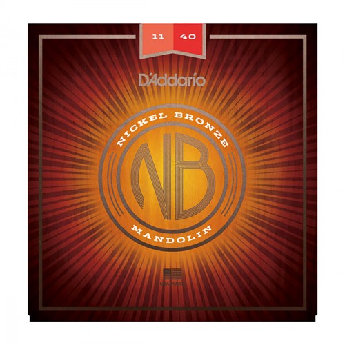 D'ADDARIO NBM1140 NICKEL BRONZE MANDOLINE MEDIUM 11-40