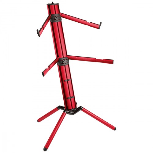 K&M 18860R - KEYBOARD STAND SPIDERPRO RED