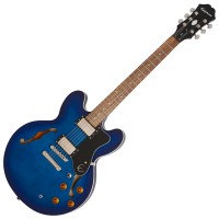 Photo EPIPHONE DOT DELUXE BLUEBERRY BURST