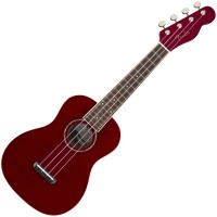 FENDER UKULELE ZUMA CLASSIC CONCERT CANDY APPLE RED