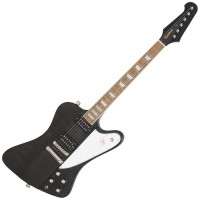 Photo EPIPHONE LTD ED SLASH FIREBIRD TRANS BLACK