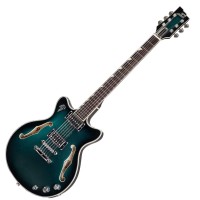 Photo DUESENBERG ALLIANCE DROPKICK MURPHYS CATALINA GREEN GUITAR