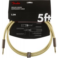 FENDER CABLE DELUXE SERIES INSTRUMENT TWEED DROIT/DROIT
