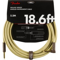 FENDER CABLE DELUXE SERIES INSTRUMENT TWEED 5.5 M DROIT/COUD