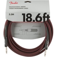Photo FENDER CABLE PROFESSIONAL SERIES INSTRUMENT RED TWEED 5.5 M DROIT/DROIT