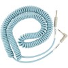 Photo FENDER CABLE ORIGINAL SERIES COIL CABLE DAPHNE BLUE 9 M DROIT/COUD