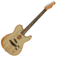 Photo FENDER AMERICAN ACOUSTASONIC TELECASTER SONIC GRAY