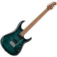 Photo STERLING BY MUSIC MAN JOHN PETRUCCI JP150 FLAME MAPLE TEAL
