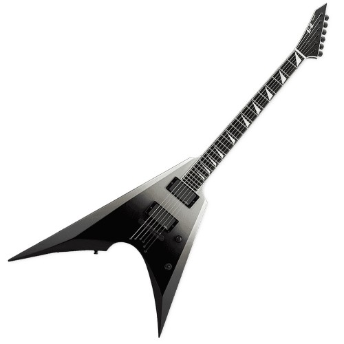 ESP E-II ARROW NT BLACK SILVER FADE