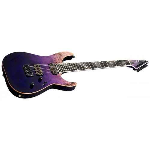 ESP E-II M-II 7 NT Purple Natural Fade - Guitare électrique
