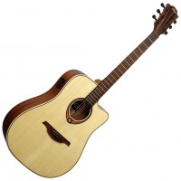 LAG T88DCE Dreadnought Cutaway Electro