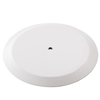 Photo K&M 26700W - BASE RONDE POUR TUBE M20 PURE WHITE