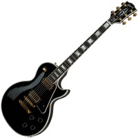 Gibson Custom Shop Les Paul Custom W/Ebony Fingerboard Ebony Gloss