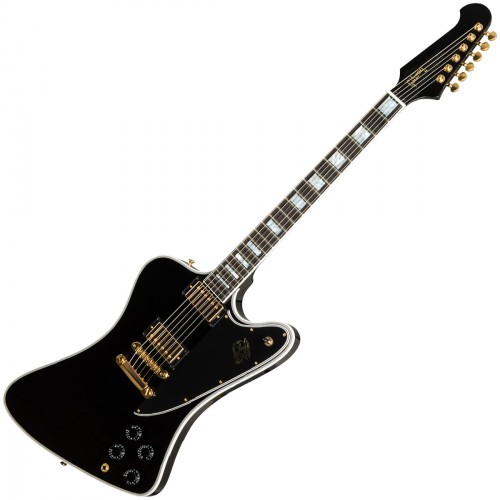 GIBSON FIREBIRD CUSTOM W/EBONY FINGERBOARD EBONY GLOSS