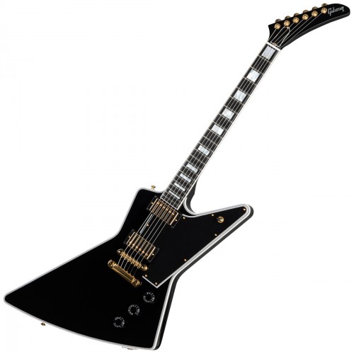 GIBSON CUSTOM SHOP EXPLORER CUSTOM W/EBONY FINGERBOARD EBONY GLOSS