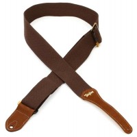 Photo TAYLOR STRAP GS MINI COTTON 2" CHOCOLATE BROWN