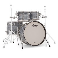 LUDWIG KIT CLASSIC MAPLE 4 FTS BLUE OYSTER