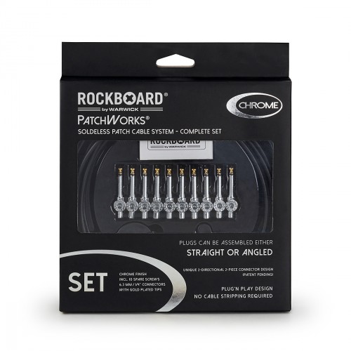 ROCKBOARD SET PATCHWORKS SOLDERLESS CHROME