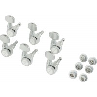 Photo FENDER LOCKING STRAT/TELE TUNING MACHINES BRUSHED CHROME