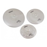 OBERA CYMBALS SET 3 CYMBALES SILENCIEUCES MUTE - 14" 16" 20"