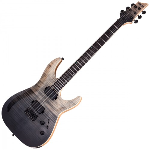 SCHECTER SLS ELITE C-1 BLACK FADE BURST