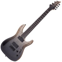 SCHECTER SLS ELITE C-7 BLACK FADE BURST