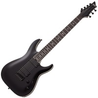 SCHECTER SLS ELITE C-7 EVIL TWIN SATIN BLACK