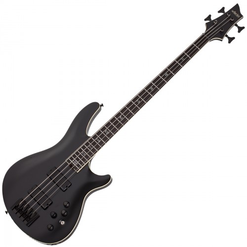 SCHECTER SLS ELITE-4 EVIL TWIN SATIN BLACK