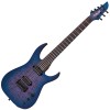 Photo SCHECTER KEITH MERROW KM-7 MK-III PRO USA BLUE CRIMSON PEARL