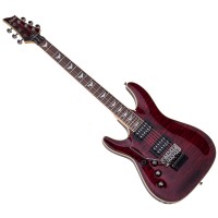 SCHECTER OMEN EXTREME-6 FR LH BLACK CHERRY GAUCHER