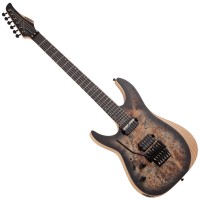 Schecter Reaper-6 FR S LH - Satin Charcoal Burst