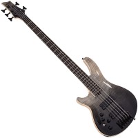 SCHECTER SLS ELITE-5 BLACK FADE BURST GAUCHER