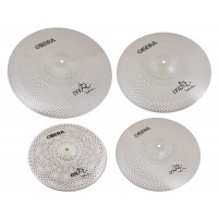 OBERA CYMBALS SET 4 CYMBALES SILENCIEUCES MUTE - 14" 16" 18" 20"