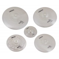 OBERA CYMBALS SET 5 CYMBALES SILENCIEUCES MUTE - 14" 16" 18" 20" 10"