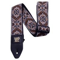 Photo ERNIE BALL SANGLE GUITARE POLYPROPYLENE TRIBAL BROWN
