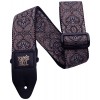 Photo ERNIE BALL SANGLE GUITARE POLYPROPYLENE GOLD AND BLACK PAISLEY