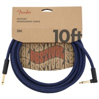 FENDER CABLE SERIES FESTIVAL INSTRUMENT BLUE DREAM DROIT/COUDE