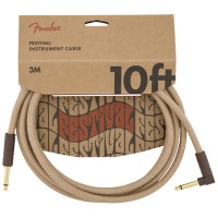 Fender Cable Series Festival Instrument Natural 3 M Droit/Coud