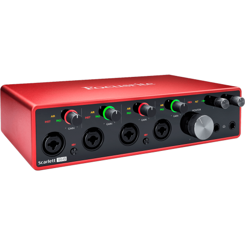 Carte son / interface FOCUSRITE Scarlett 2i2 Génération 4