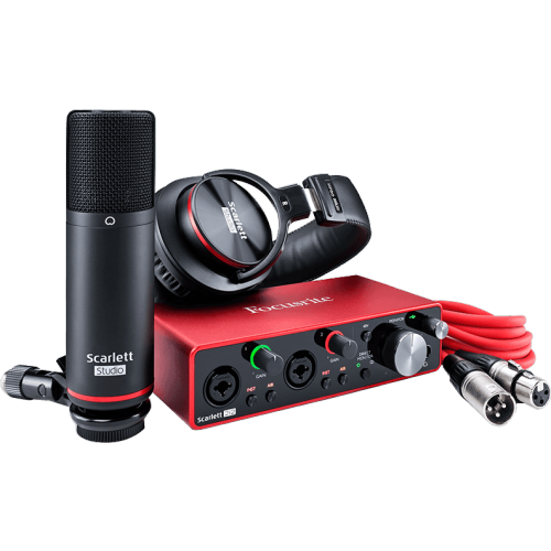 FOCUSRITE SCARLETT3 STUDIO PACK