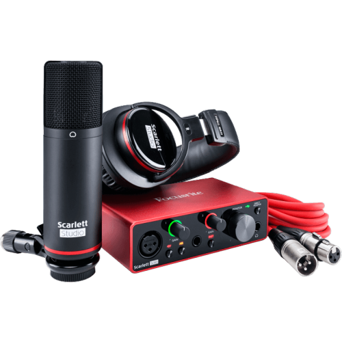 FOCUSRITE SCARLETT3 SOLO-STUDIO PACK