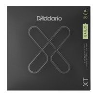 Photo D'ADDARIO XTJ1020 XT BANJO STAINLESS STEEL CUSTOM MEDIUM LIGHT 10/20